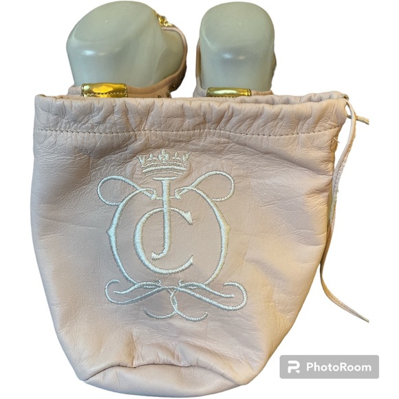 Juicy Couture Women's Pink and Gold Ballet Flats - Picture 4 of 7